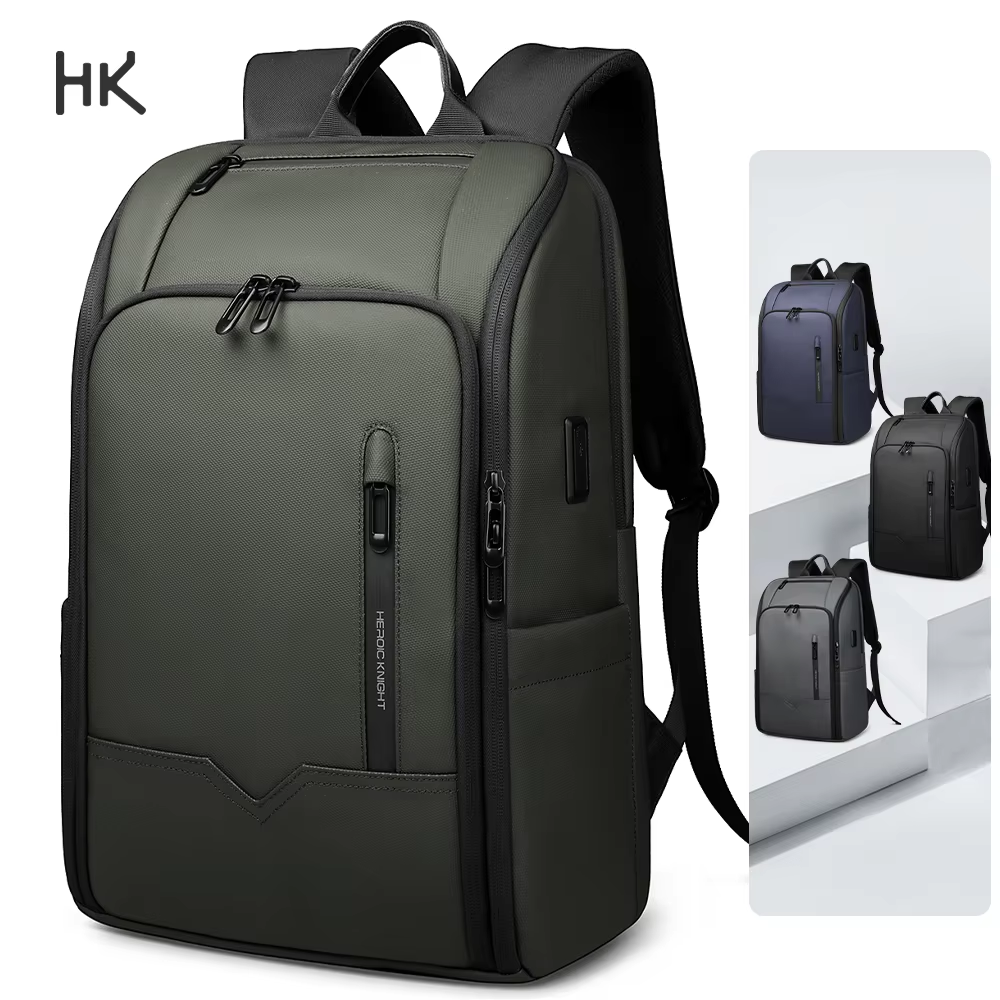 Hiking Backpack Waterproof - HK Business Men's Backpack 15.6 Inch