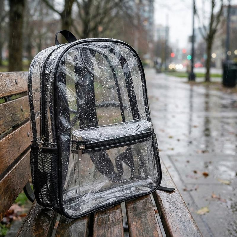 Transparent PVC Outdoor Sports – обзор и цена Canvas Backpack Casual