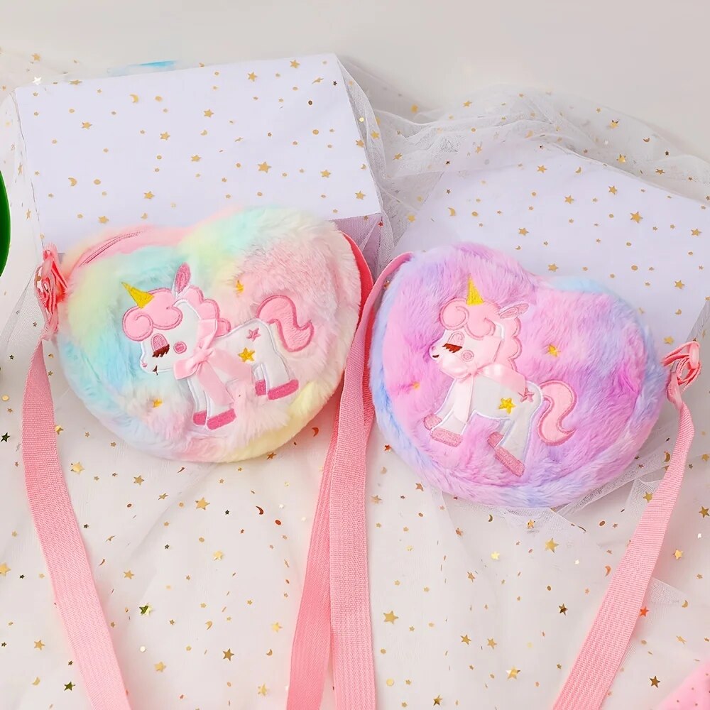Cute Unicorn For Girls Plush H – обзор и цена Mini Backpack Purse