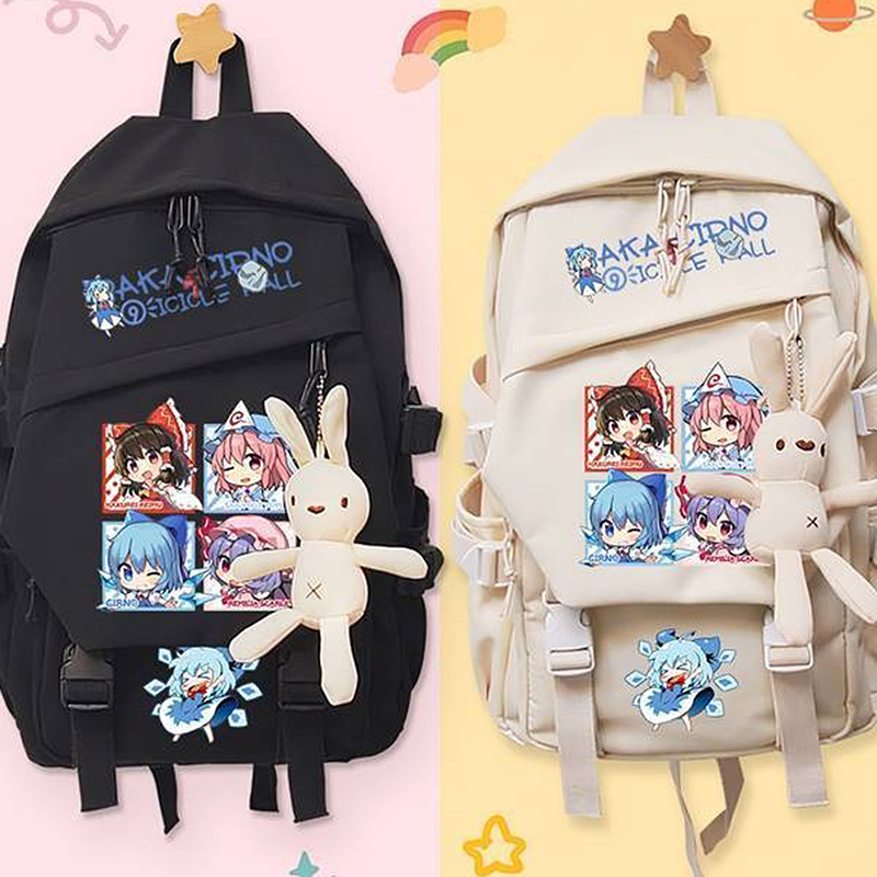44×31×13cm Black Khaki,Touhou  – обзор и цена School Backpack Teen