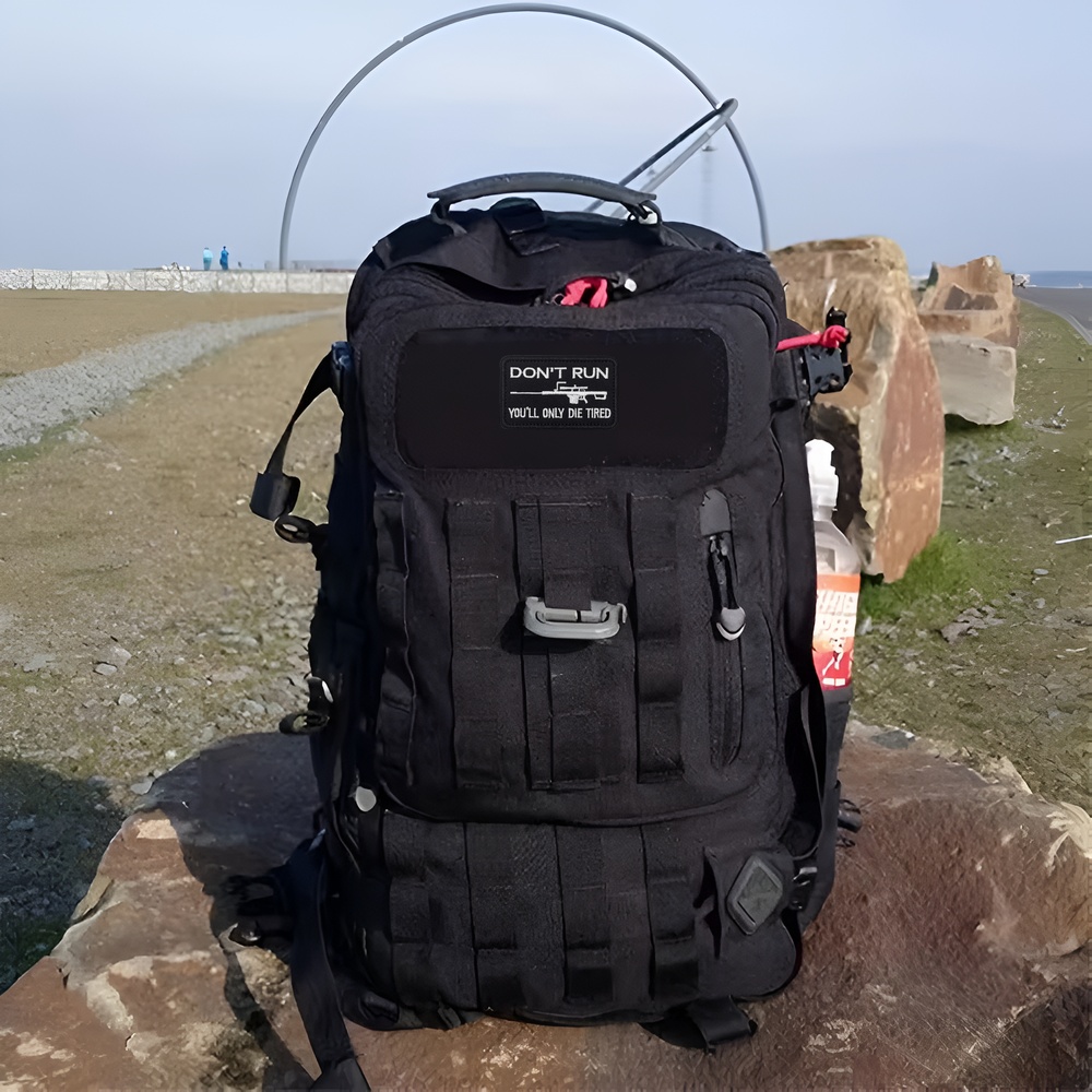 DON'T RUN Fun Meme Tactical Mo – обзор и цена Urban Backpack Tactical