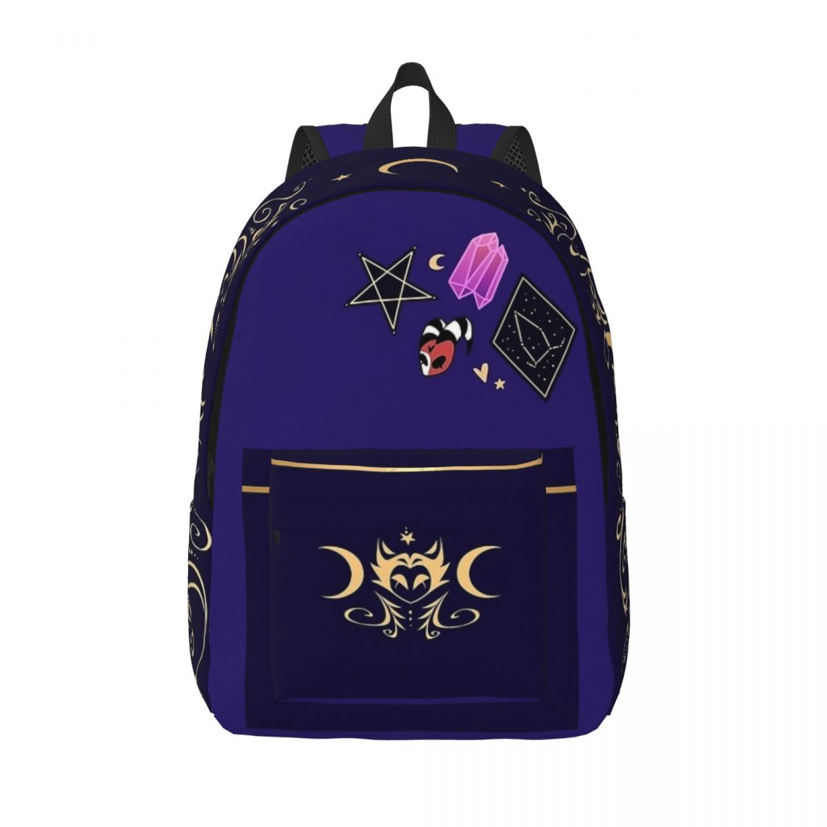 Helluva Boss Stolas Cartoon Ba – обзор и цена Canvas Backpack Casual
