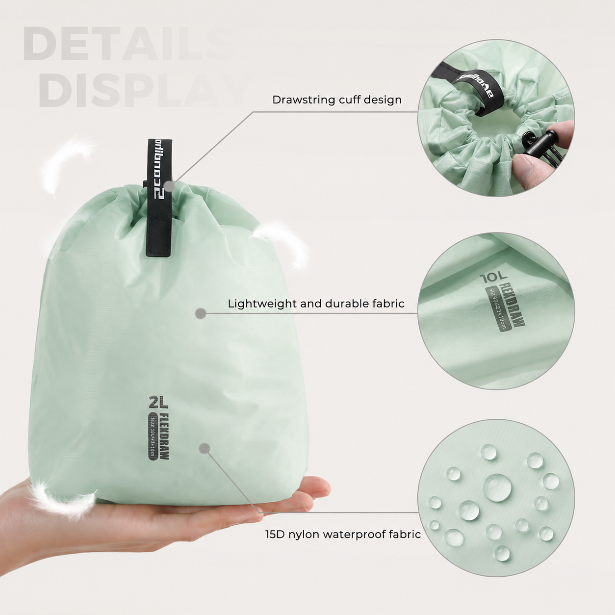 Large Capacity Waterproof Stor – обзор и цена Hiking Backpack Waterproof