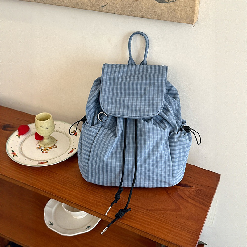 Plaid Laptop Lightweight Backp – обзор и цена Canvas Backpack Casual
