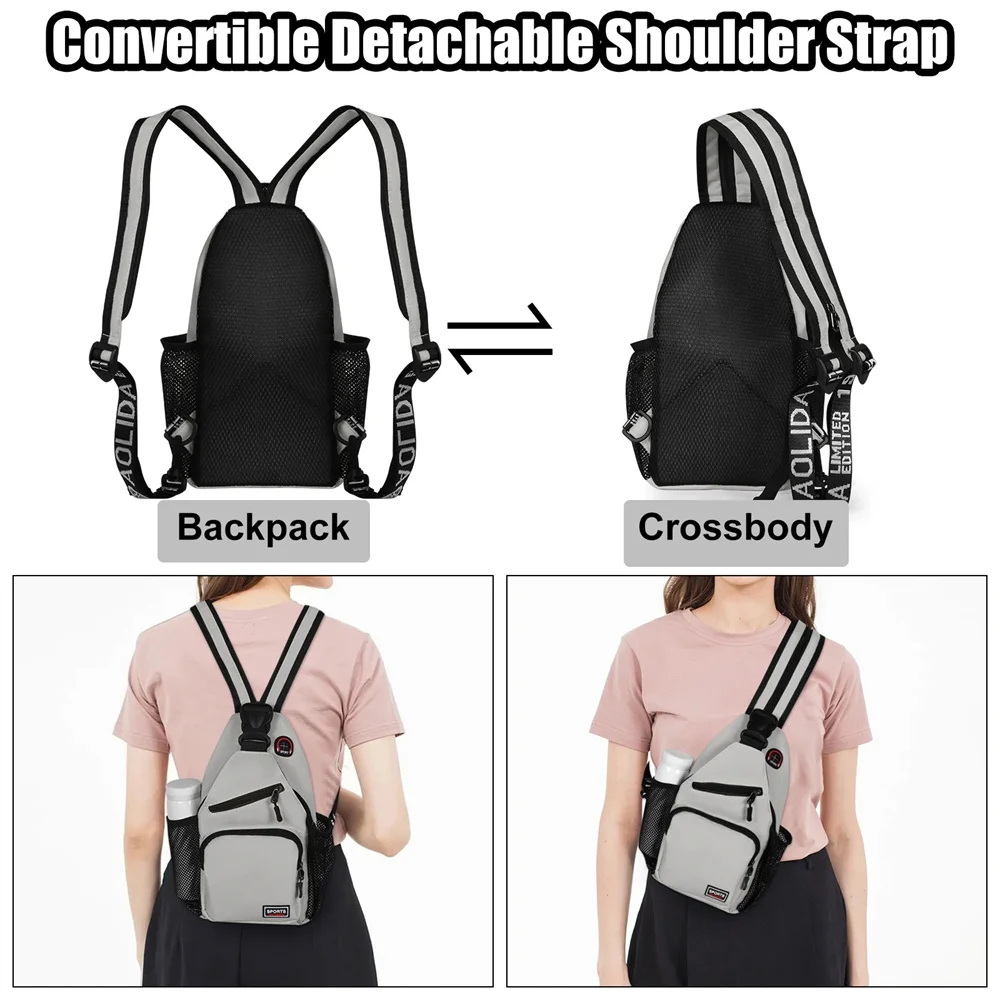 Multi-pocket Casual Chest Bag  – обзор и цена Sling Backpack Shoulder