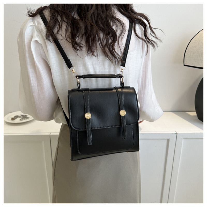 New fashionable double-shoulde – обзор и цена Leather Backpack Vintage