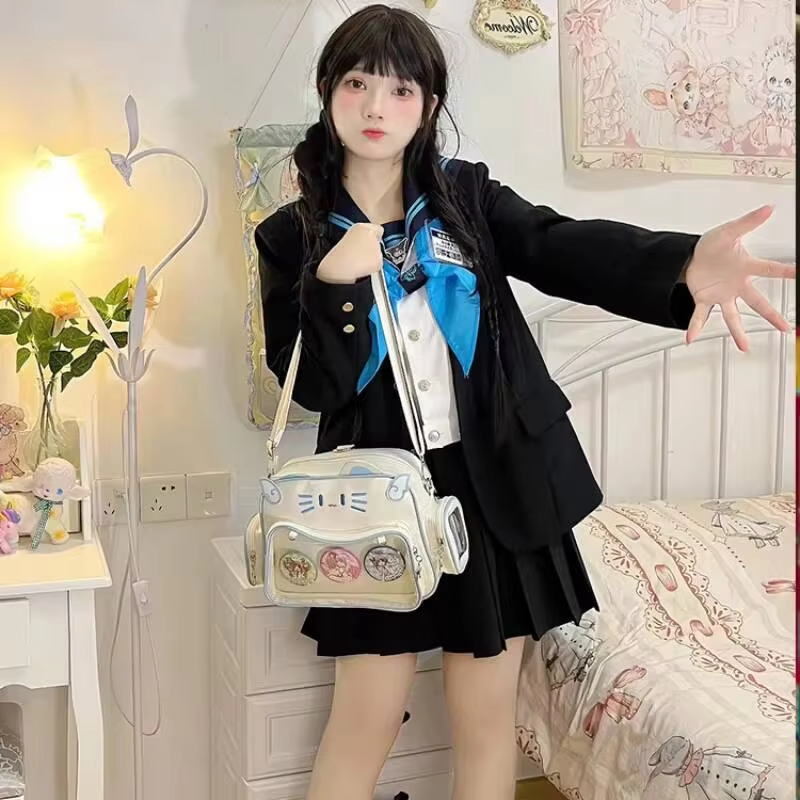 New Y2K Korean Kawaii Cat Ita  – обзор и цена Fashion Backpack Women