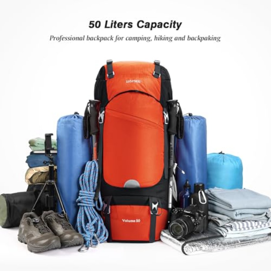 50L Hiking Backpack Travel Bag – обзор и цена Hiking Backpack Waterproof