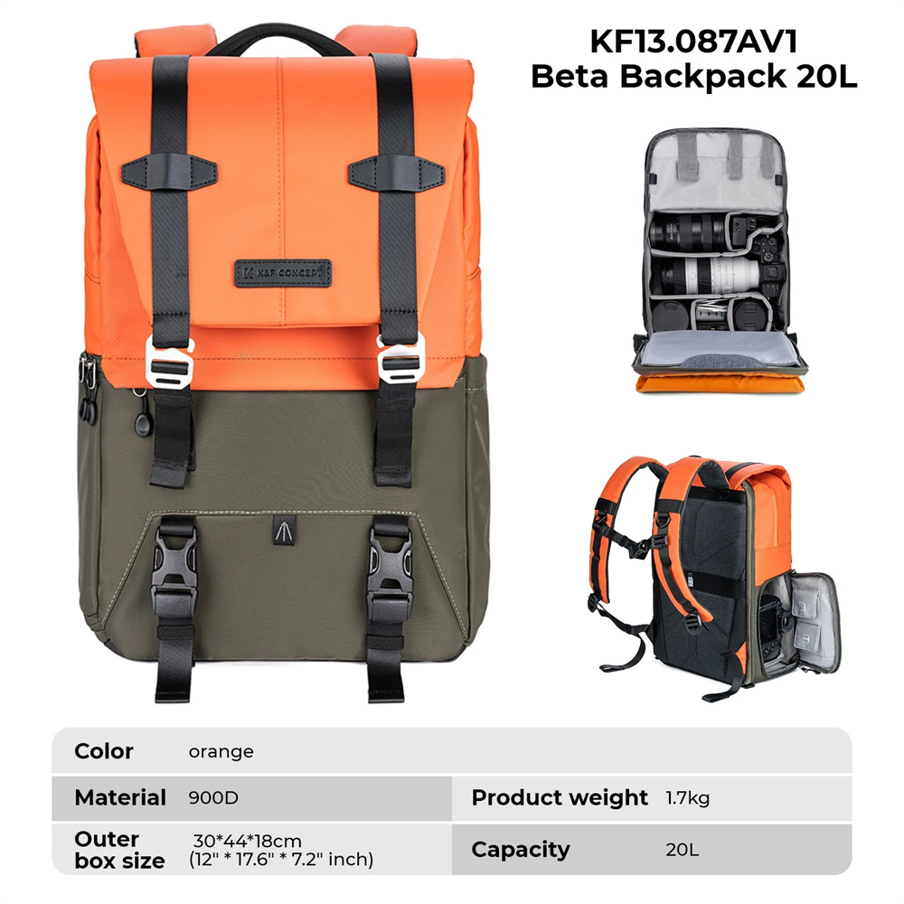 K&F CONCEPT Camera Backpack Tr – обзор и цена Rain Cover Backpack