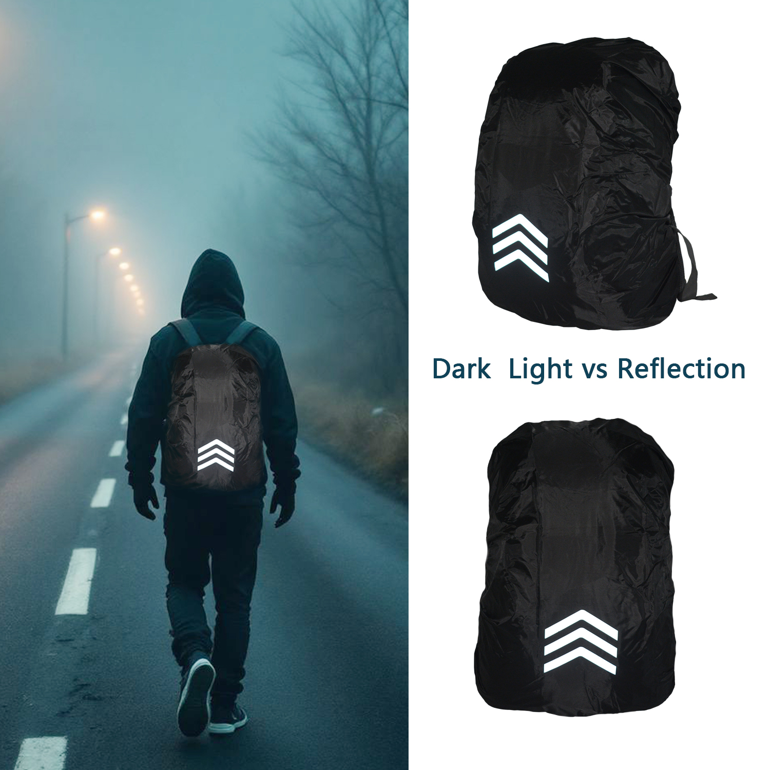 10-55L Waterproof Backpack Cas – обзор и цена Rain Cover Backpack