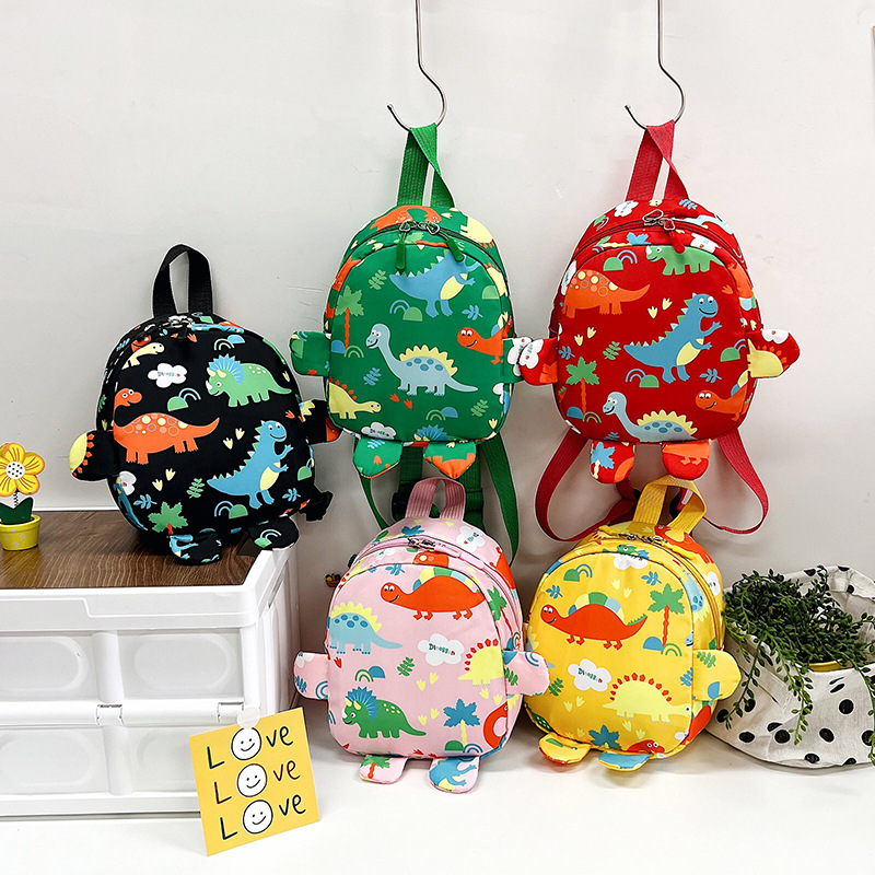 Cute Children Bag Cartoon Dino – обзор и цена Travel Backpack Anti Theft