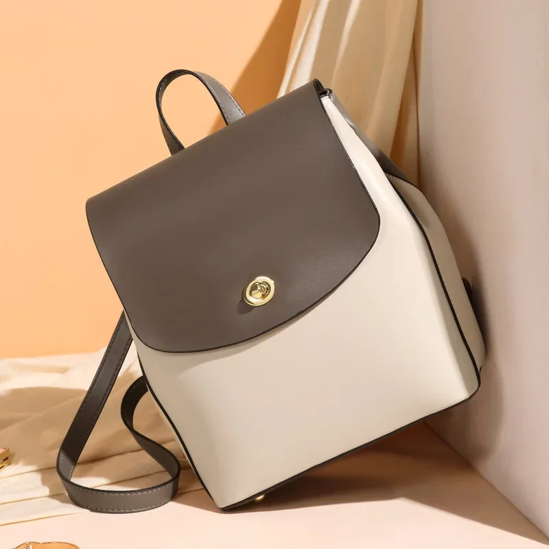 Women's Bags Large Capacity Le – обзор и цена Leather Backpack Vintage