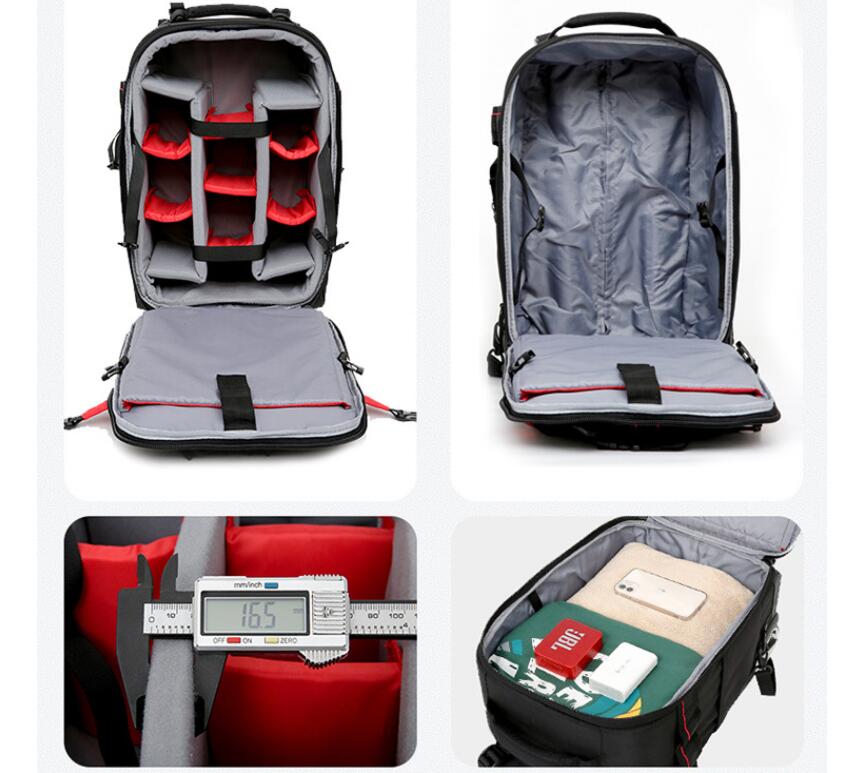 Travel Trolley bag for camera  – обзор и цена Laptop Backpack 15.6