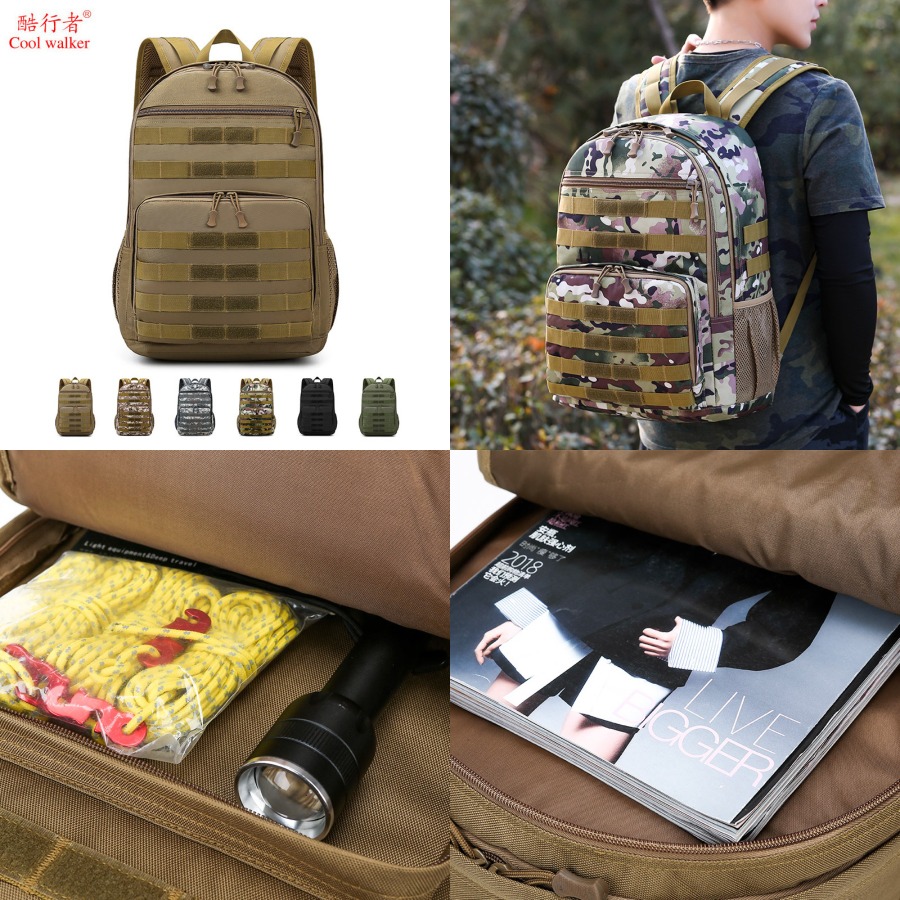 【New Arrival】Camouflage Tactic – обзор и цена Rucksack Military Style