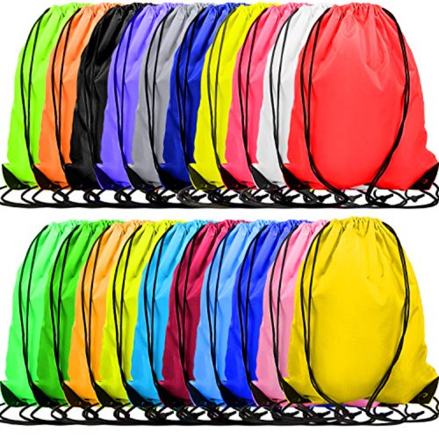 60 Pieces Drawstring Backpack  – обзор и цена Drawstring Gym Bag