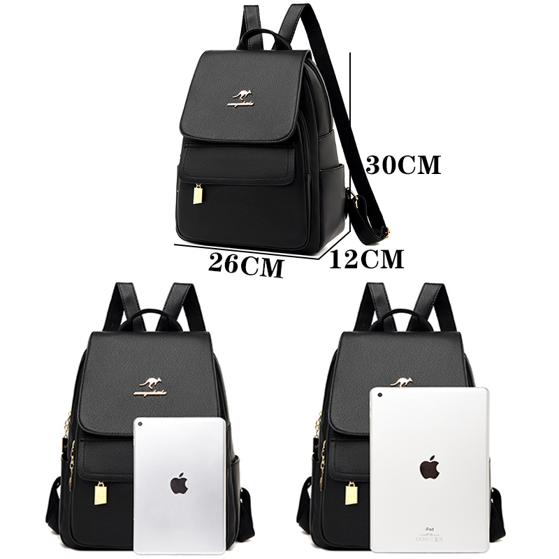 High Quality Leather Backpack  – обзор и цена Fashion Backpack Women
