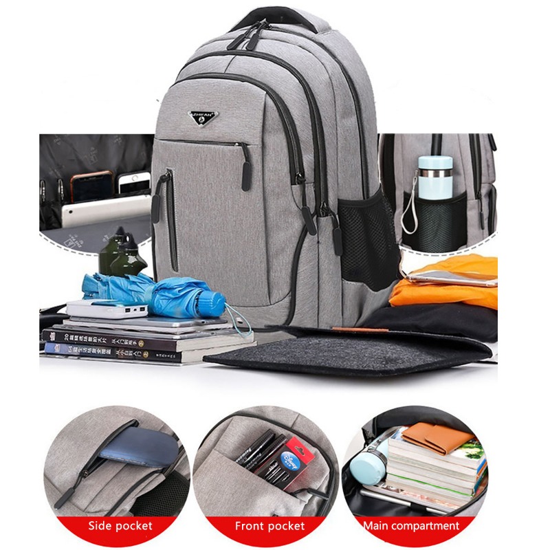 Large Capacity Backpack Men La – обзор и цена Laptop Backpack 15.6