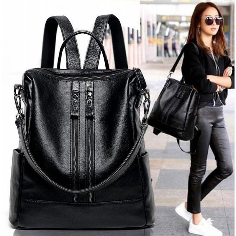 Women Soft Leather Backpack Sc – обзор и цена Canvas Backpack Casual