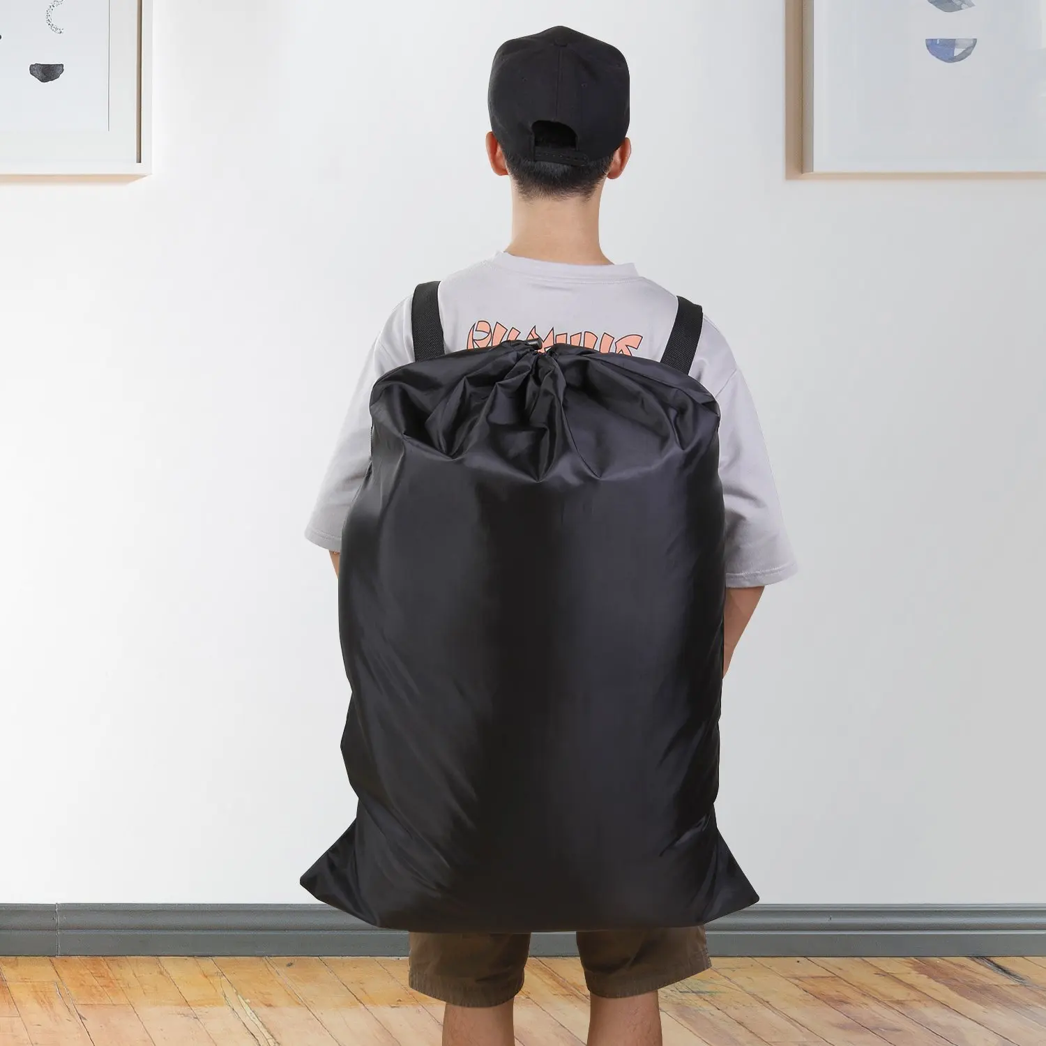 Black Oversized Polyester Wate – обзор и цена Hiking Backpack Waterproof