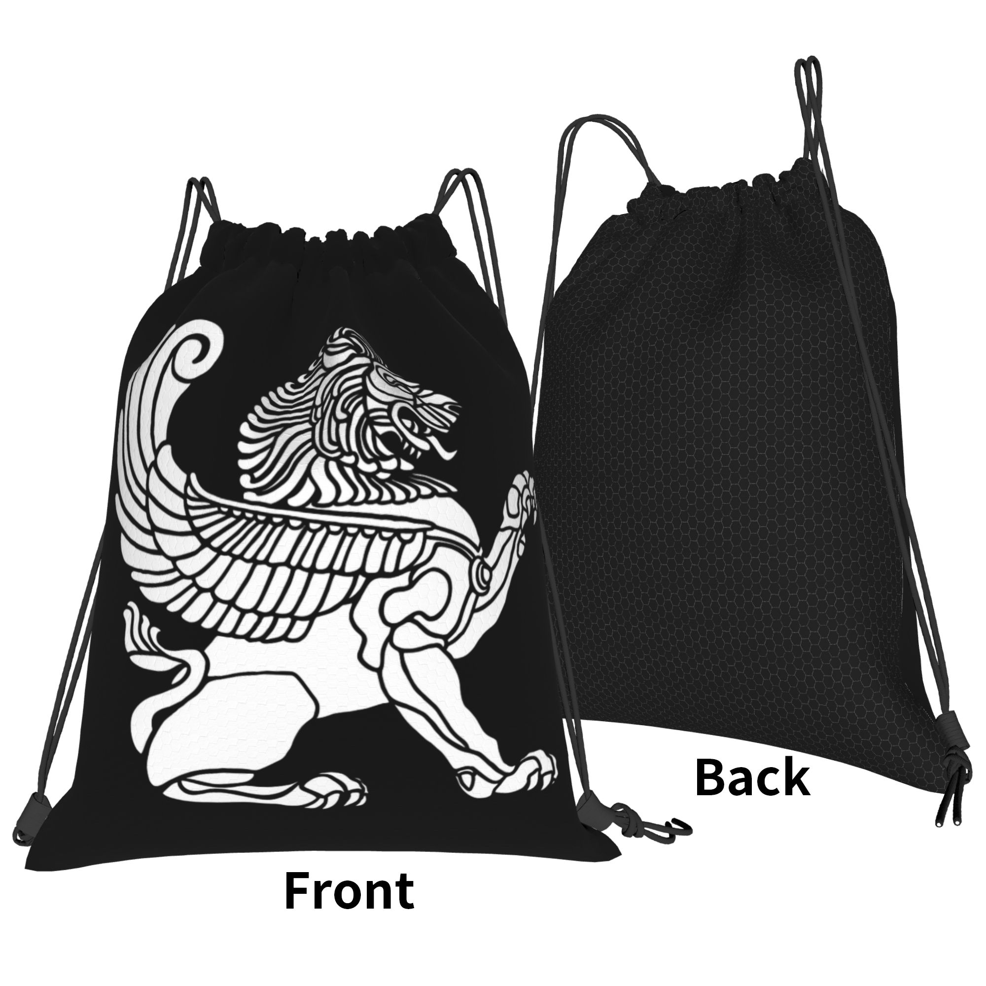 Persian Lion Iranian Iran Pers – обзор и цена Drawstring Gym Bag