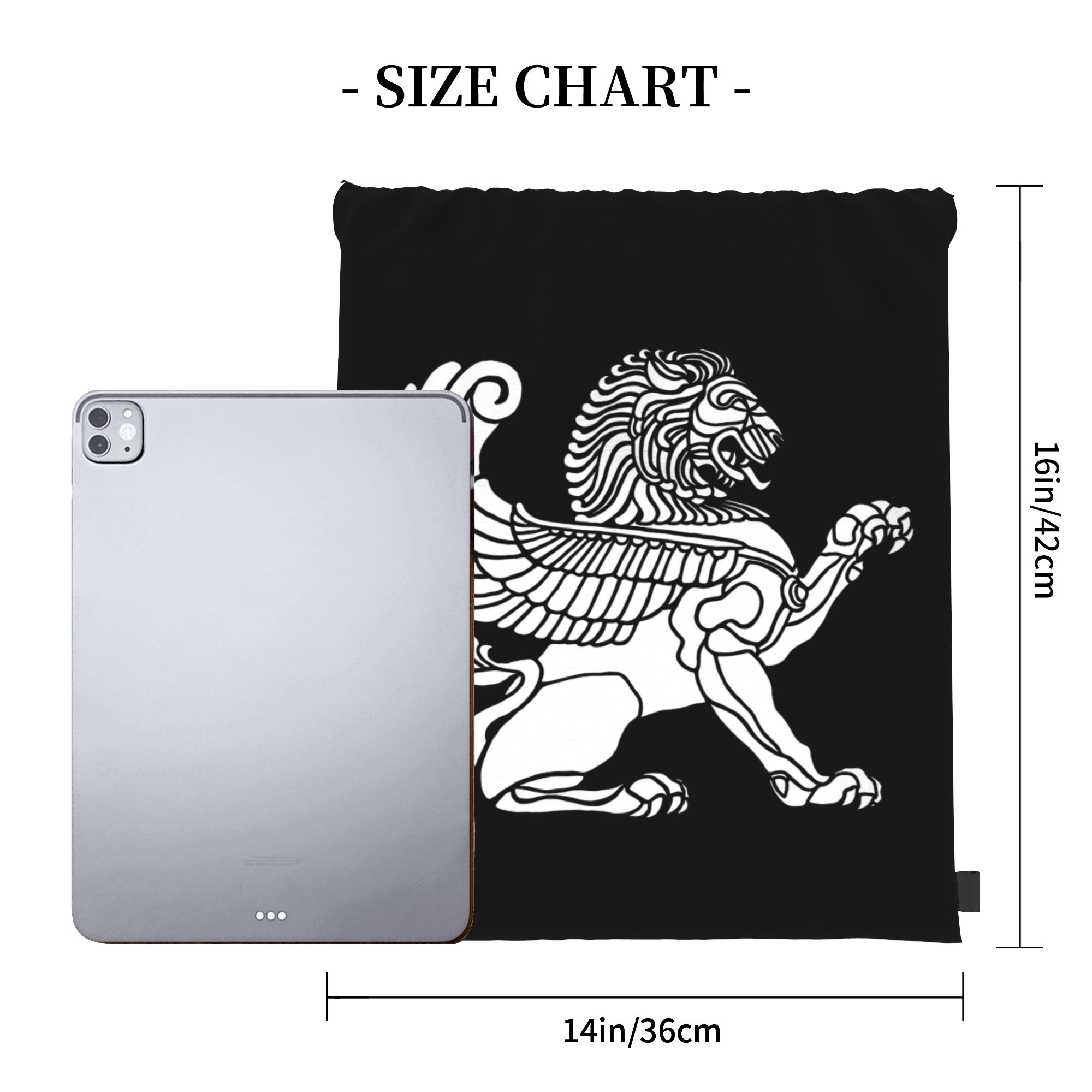Persian Lion Iranian Iran Pers – обзор и цена Drawstring Gym Bag