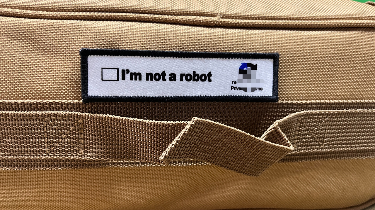 I'm Not A Robot Tactical Patch – обзор и цена Urban Backpack Tactical