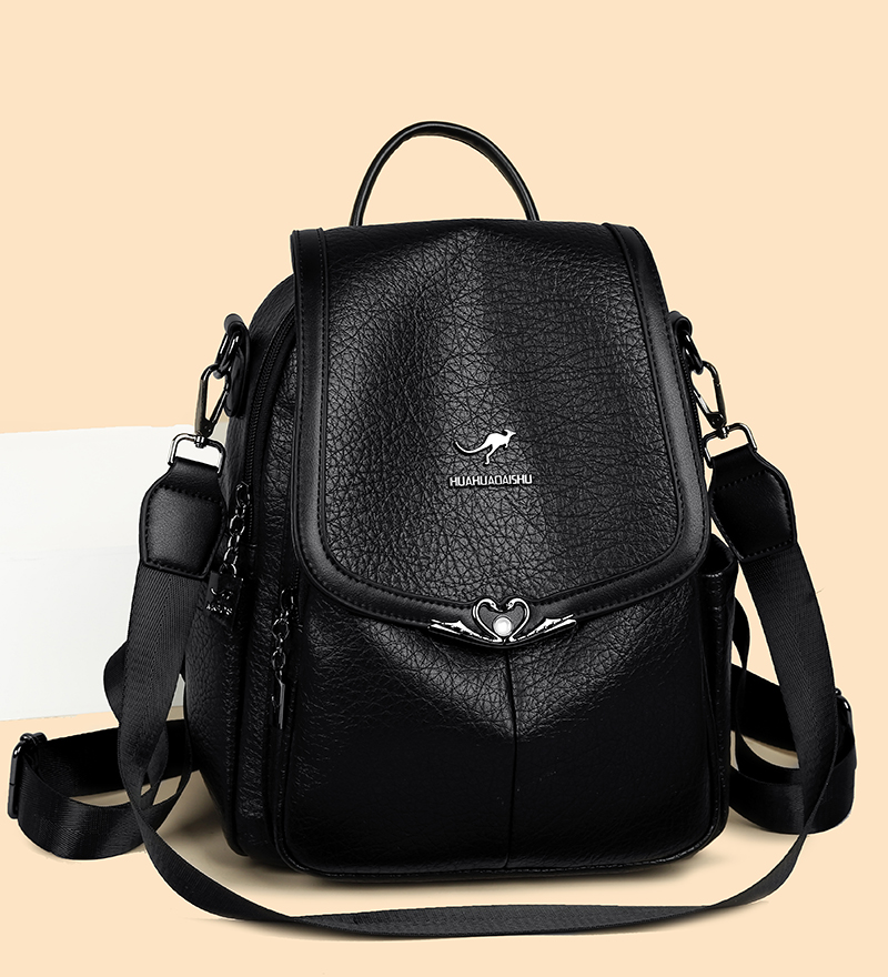 2026 new Ladies Bookbag Rucksa – обзор и цена Leather Backpack Vintage