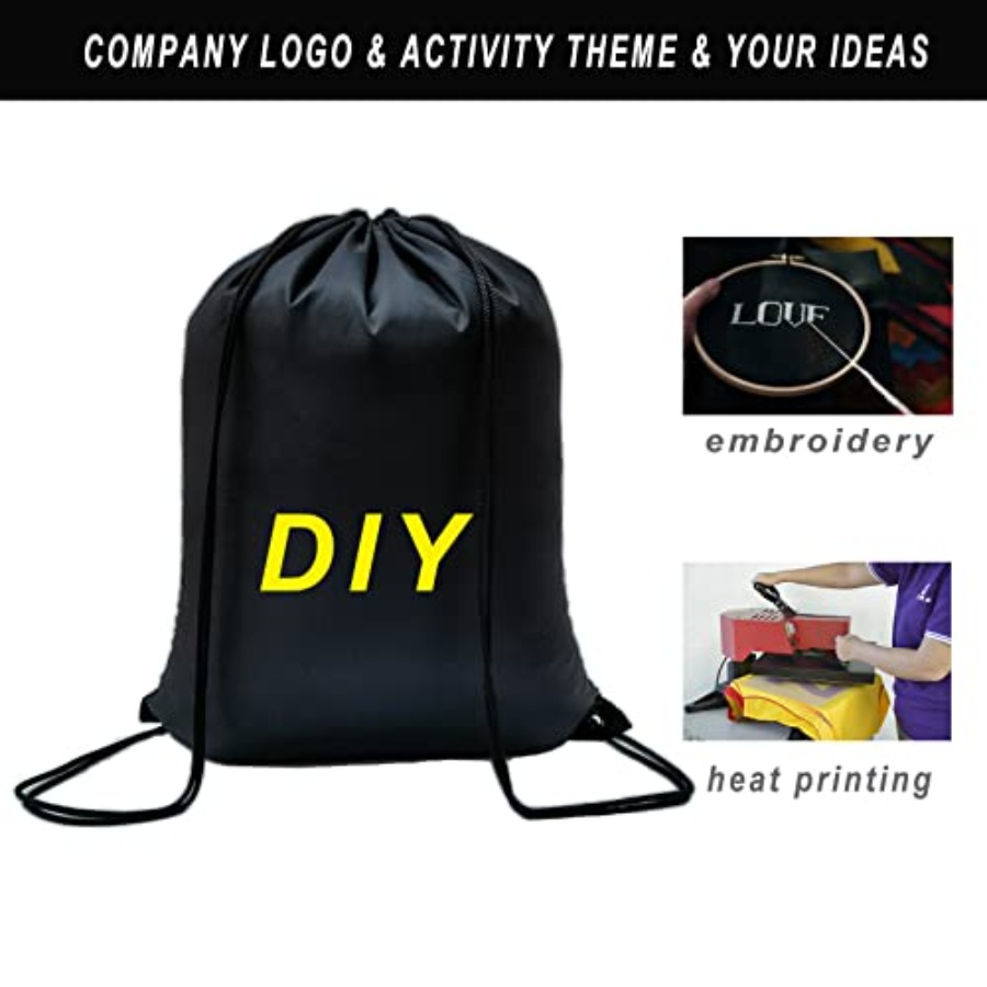 100 Pack Drawstring Backpack B – обзор и цена Drawstring Gym Bag