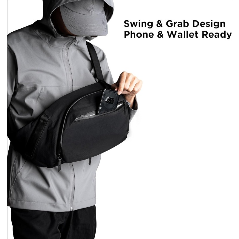 Right Shoulder Chest bag  7.5L – обзор и цена Sling Backpack Shoulder