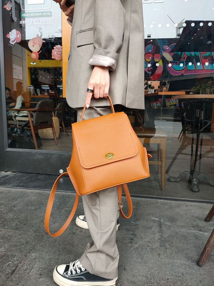 Genuine Leather Backpack Women – обзор и цена Leather Backpack Vintage