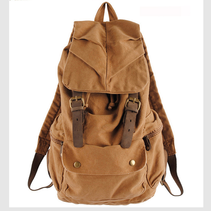 Fashion Vintage Leather milita – обзор и цена Rucksack Military Style