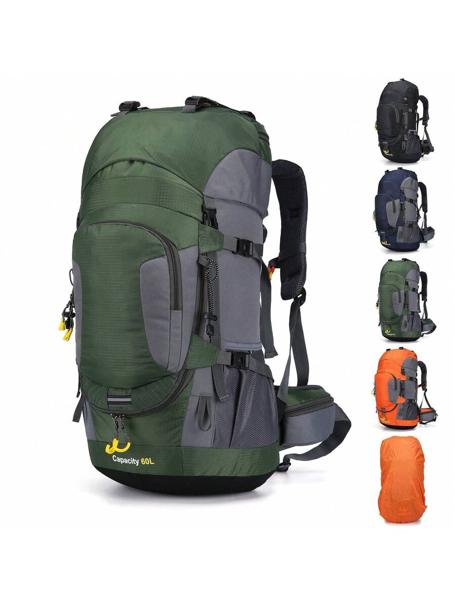60L Waterproof Oxford Backpack – обзор и цена Hiking Backpack Waterproof