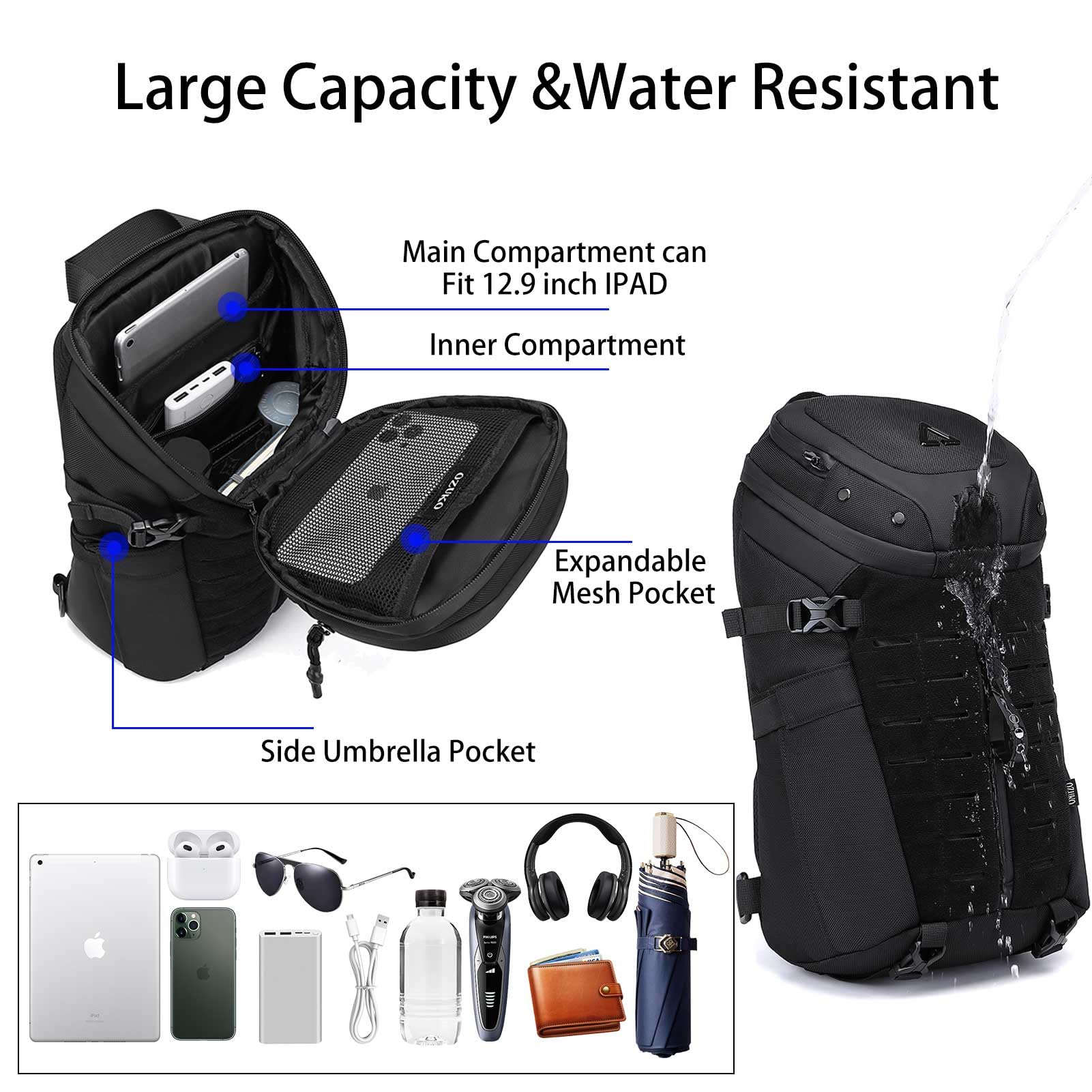 Anti Theft Sling Bag Shoulder  – обзор и цена Sling Backpack Shoulder