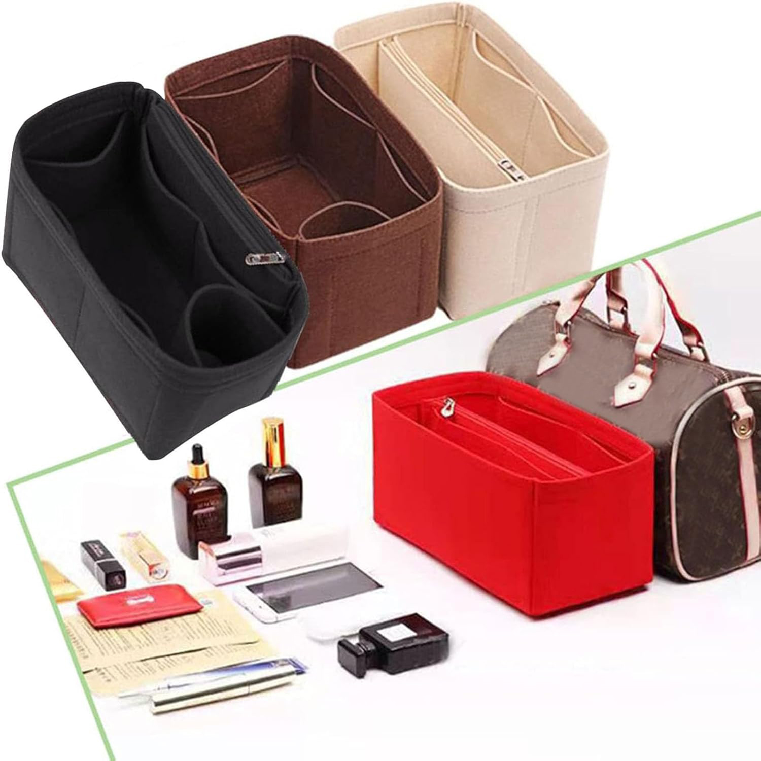 Purse Inserts for Speedy 25/30 – обзор и цена Backpack Insert Organizer