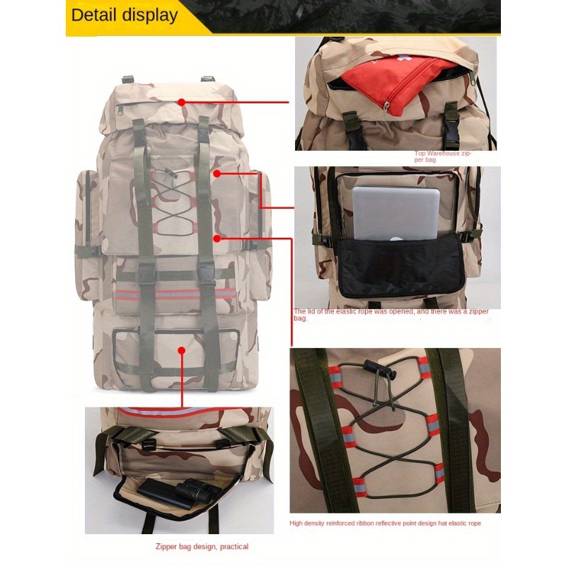 Large Capacity Outdoor Tactica – обзор и цена Rucksack Military Style