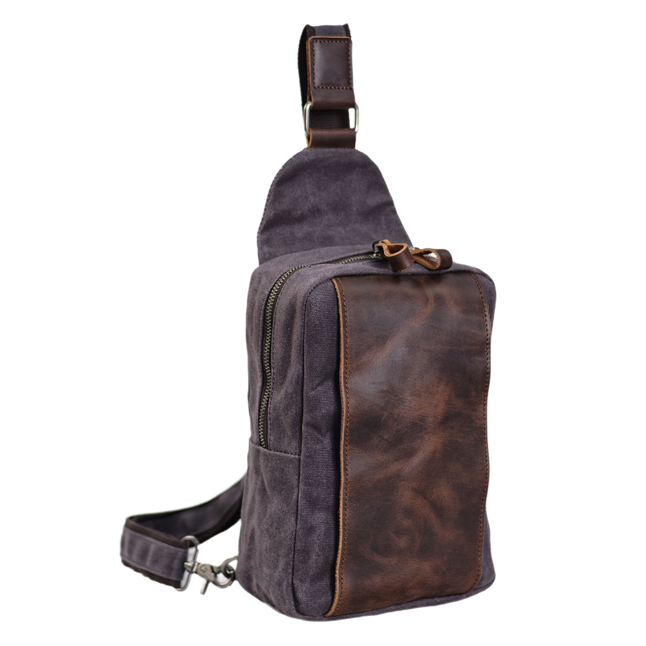 Casual Men's Vintage Waxed Can – обзор и цена Hiking Backpack Waterproof