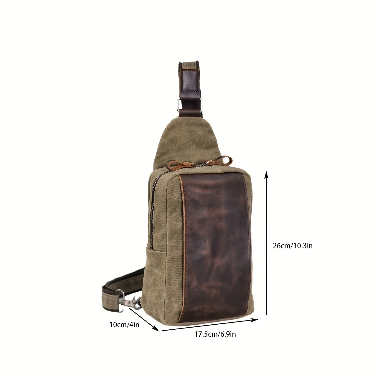Casual Men's Vintage Waxed Can – обзор и цена Hiking Backpack Waterproof