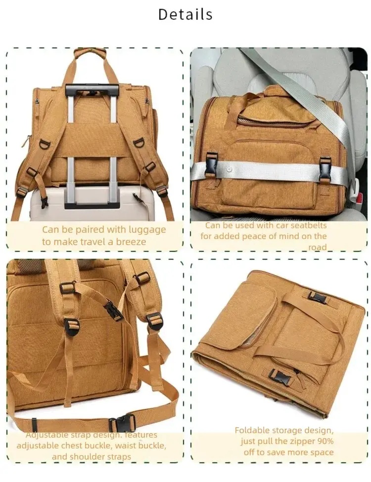 Portable cat bag, expandable l – обзор и цена Foldable Backpack Small