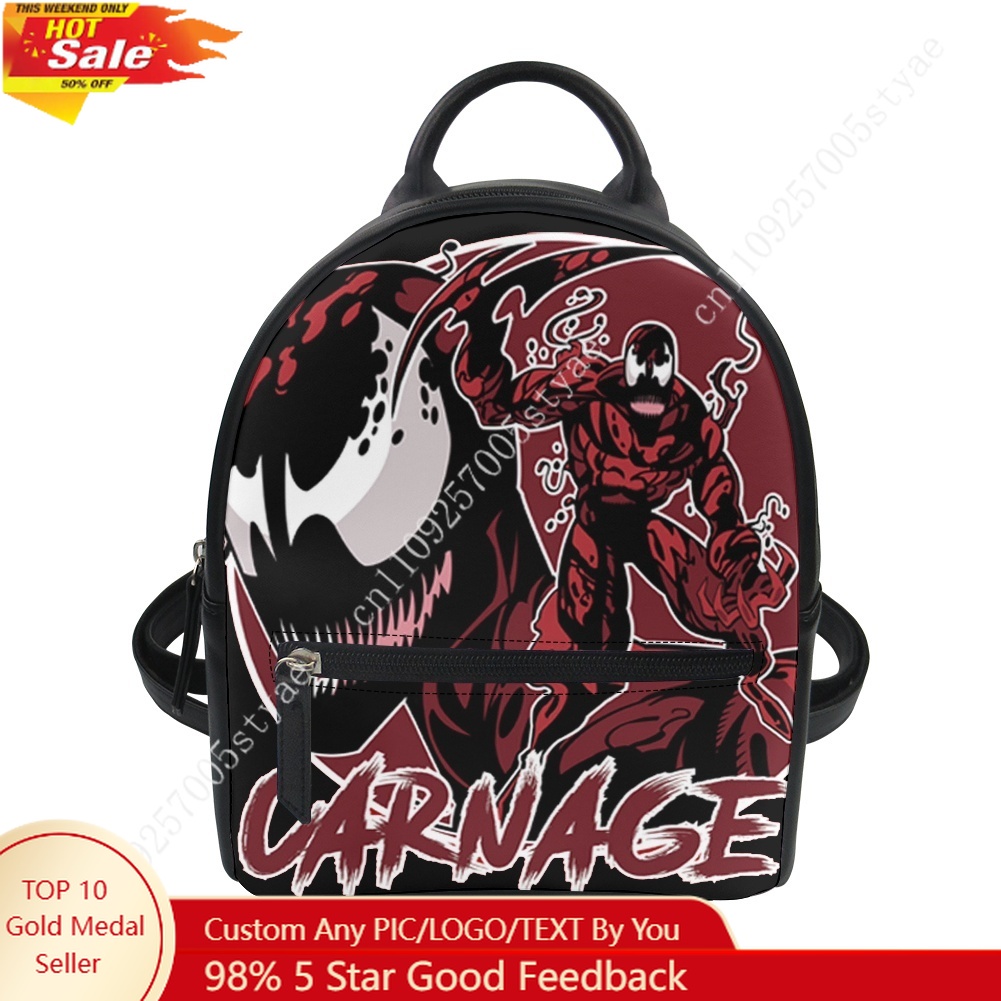 Marvel Carnage Custom Backpack – обзор и цена Mini Backpack Purse