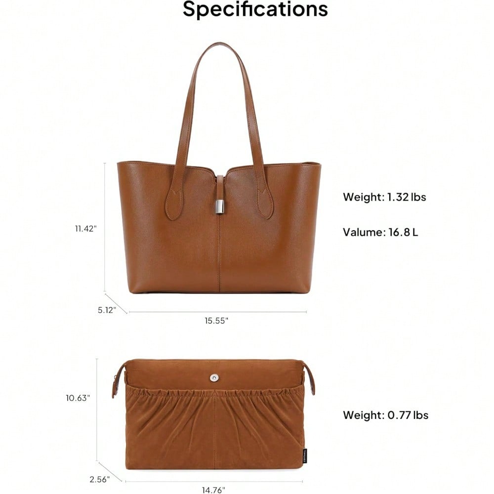 Laptop Tote Bag For Women With – обзор и цена Laptop Sleeve Removable